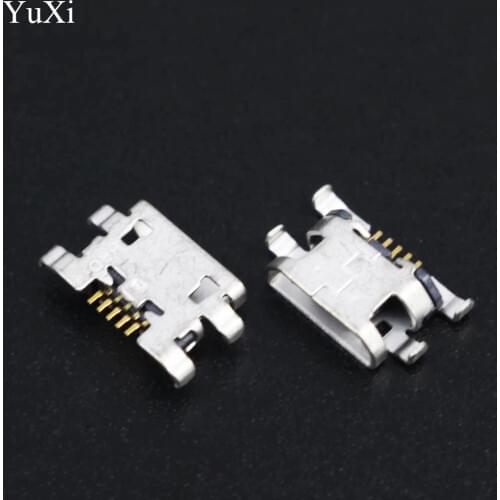 Micro mini USB jack socket connector charging port dock plug replacement repair parts female 5 pin For HOMTOM HT10 DOOGEE x20