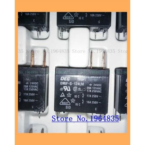 OMIF-S-124LM 24VDC relay JQX-62F