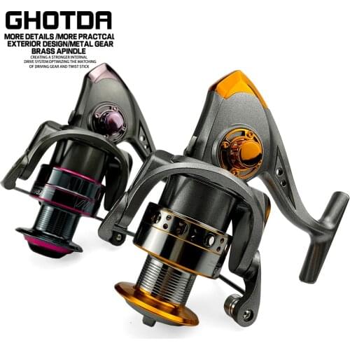 Fishing Reel 10Kg Max Drag All Metal Spool Spinning Reel 13 Bearings 5.2:1 Gear Ratio Spinning Fishing Reel