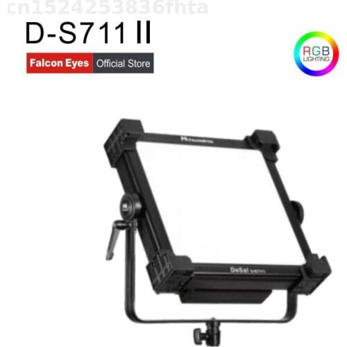 Falcon Eyes 100W RGB LED Studio Video Fotografia Light Support APP Control 20 Scene Modes Continuous Lighting Lamp D-S711 II