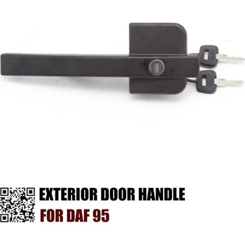1 PC OUTSIDE DOOR HANDLE FOR DAF 95 0359922 WITH LOCK AND KEY