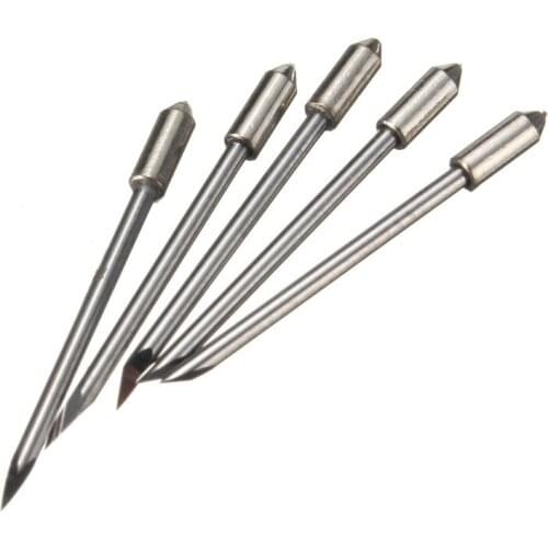 5Pcs HQ 30 Degree Cutter Cutting Plotter Vinyl Knife Blades Offset For Graphtec CB09