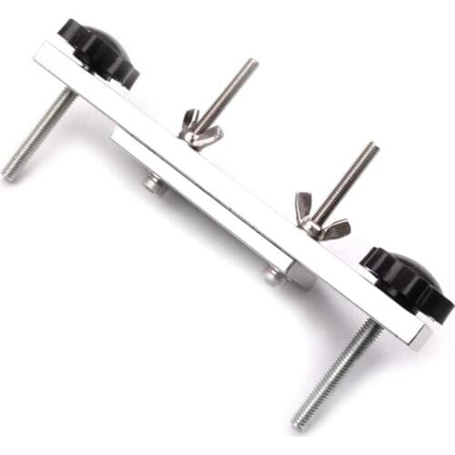 69HD Metal Guitar Bridge Clamp Stainless Steel Guitar Bridge Bonding Tool for Luthiers Guitar Accessories