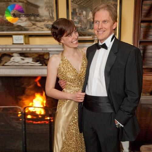 Men Suits For Wedding Black Evening Party Bridegroom Custom Made Slim Fit Formal Prom Groom Tuxedo Best Man Blazer Terno 2Piece