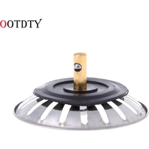 OOTDTY 2018 Fashion Kitchen Waste Stainless Steel Sink Strainer Plug Drain Filter Stopper Basket Drainer