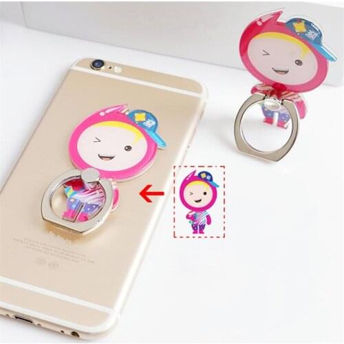 Wholesales 50 Pieces/lot High Quality Customize Mobile Phone Holder Ring DIY Desk Tablet Smartphone Ring Holder Support