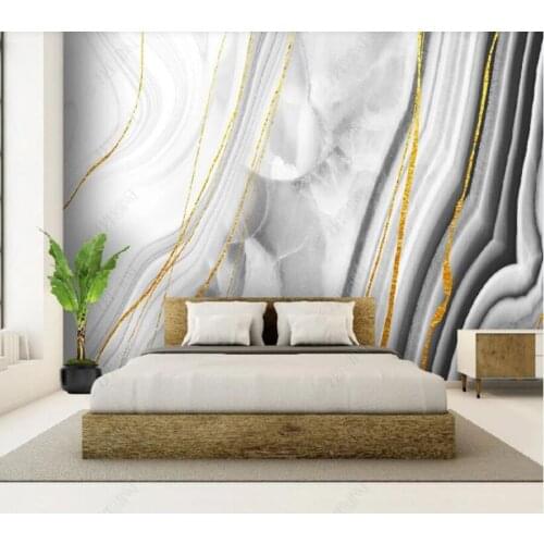 Papel de parede light luxury crystal marble pattern agate stone background wall 3d wallpaper,bedroom KTV bar mural wall decor