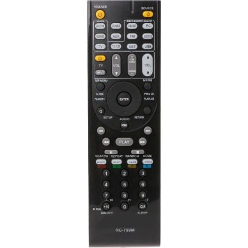 RC-799M Replaced Remote Control For Onkyo RC-799M AV HT-R391 HT-R558 HT-R590 HT-R591 HT-S5500 RC-834M RC-738M RC-812M RC-801M
