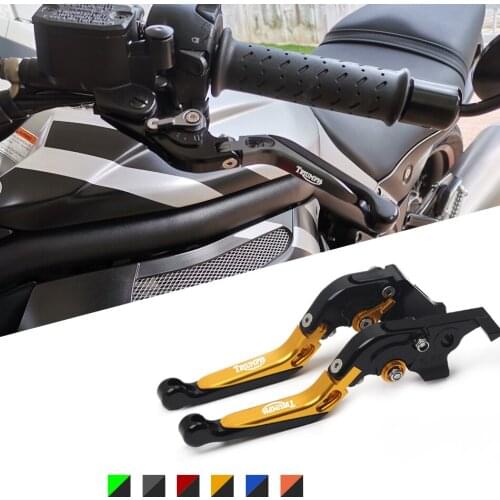 Adjustable Folding Extendable Brake Clutch Lever For TRIUMPH Street Triple 675 Speedmaster America/LT Motorcycle