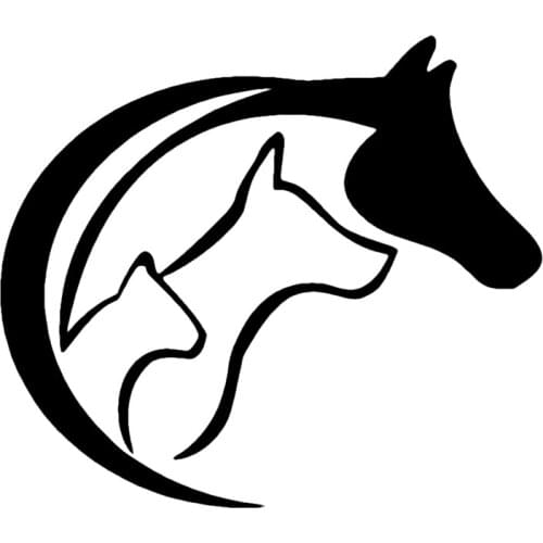 S51103 Various Sizes/Colors Car Stickers Vinyl Decal Animal Lovers Motorcycle Decorative Accessories Waterproof