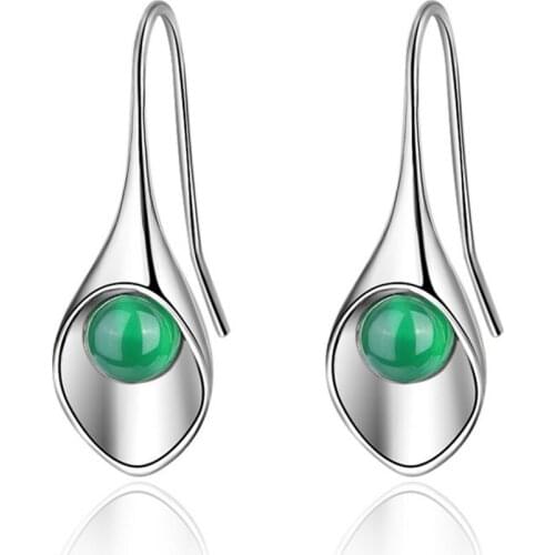 Alloy Stud Earrings Women Long Ear Hook Fashion Party Decorations Accessories Jewelry Earrings aretes de mujer modernos