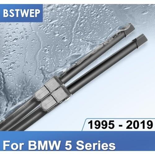 BSTWEP Wiper Blades for BMW 5 Series E39 E60 E61 F07 F10 F11 G30 G31 520i 523i 525i 528i 530i 535i 518d 520d 525d 530d 535d
