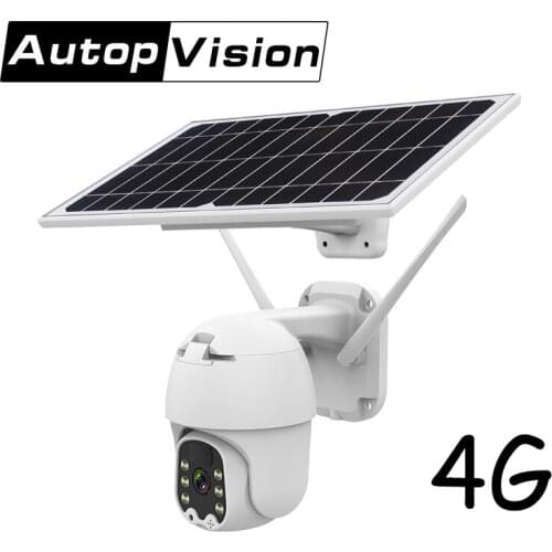 Solar Powered Camera Q5 4G Sim Card Security Outdoor Camera Surveillance Monitoring Intelligent Cctv Camera Mobile Phone Control
