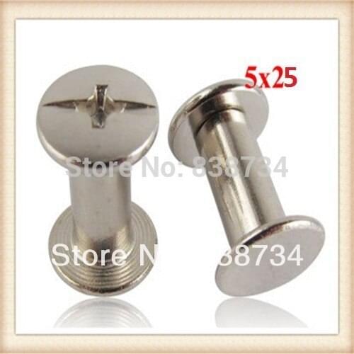 Steel with zinc plated 5*25mm blind screw