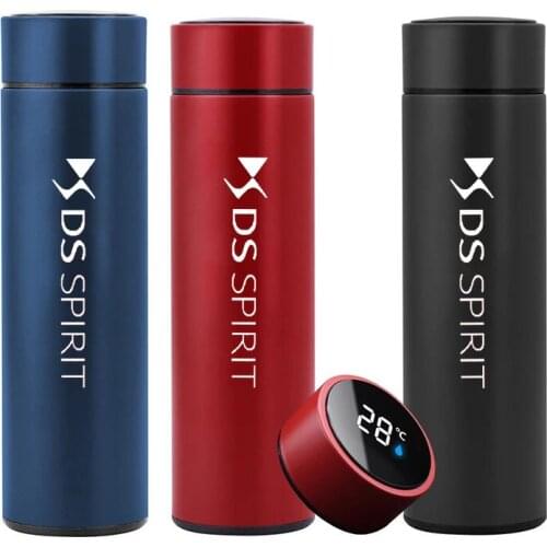 Vacuum Flask Thermos Mug Coffee Stainless Steel Cup Car Insulated Bottle Travel Thermal Mug For DS SPIRIT DS3 DS4 DS5 DS 5LS DS7