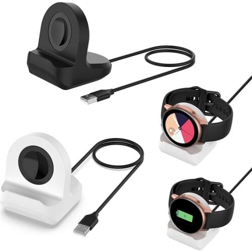 Charging Stand for Samsung Galaxy Watch 3 41mm 45mm Watch Active 1 2 40mm 44mm Lightweight Durable Charging Base