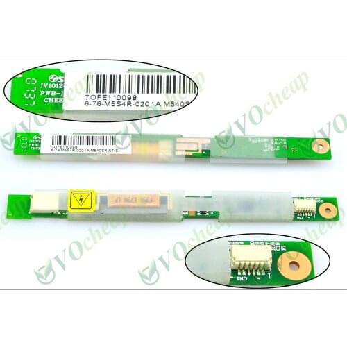 LCD inverter FOR Clevo m540srint-e - PWB-IV10124T/A1-E-LF, 6-76-M5S4R-0201A, IV10124/T-LF
