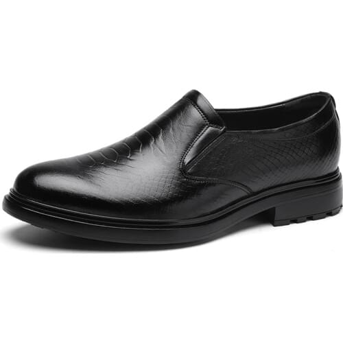 2020 Loafers Men Casual Shoes Mens Genuine Leather Shoes Head Leather Soft Anti-slip Rubber Man Slip on Shoes Size 37-47