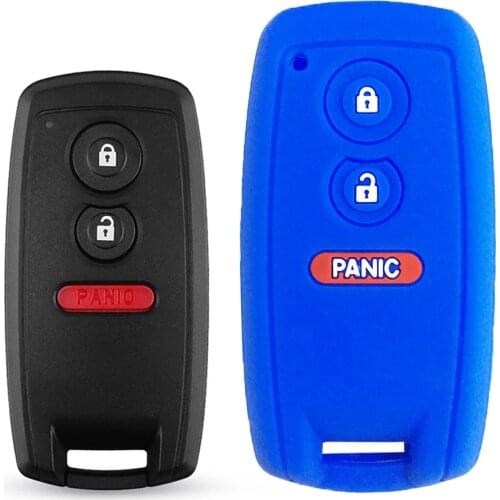 3 2+1 Buttons Car Remote Key Shell Fob Case Cover For Suzuki SX4 XL7 Grand Vitara 2006-2012 Key Holder Keychain Car Accessories