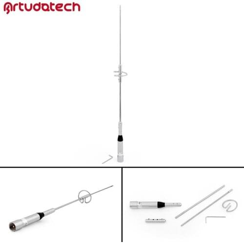 Artudatech 1Pcs NL-770S Dual Band Antenna PL259 For Motorola For Kenwood For YAESU For Icom Radio