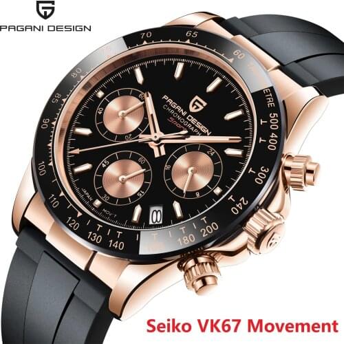NEW PAGANI DESIGN Top Brand Men Quartz Watches Fashion Luxury Men Business Wristwatches Sport Men Chronograph Relogio Masculino