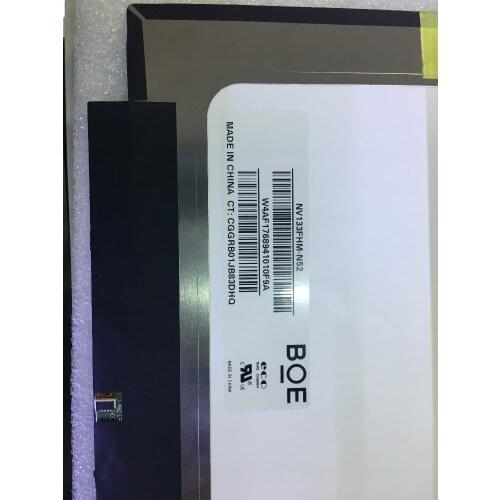 For BOE NV133FHM-N52 NV133FHM N52 LCD Display LED Screen Matrix for Laptop 13.3 30pin FHD 1920X1080 Replacemen IPS Screent