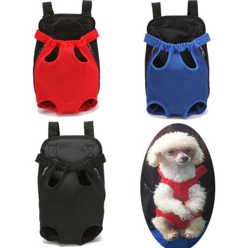 Pet Dog Portable Carrier Backpack Breathable Outdoor Travel Products Bags For Small Dog Cat Puppy Front Shoulder Carry Sling Bag