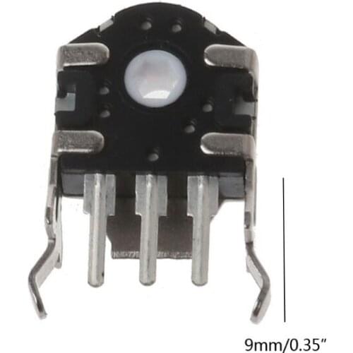 LX9B 2Pcs Original TTC 9mm White Core Mouse Encoder Mouse Wheel Decoder 24 Million Lifetime for logitech G403 G603