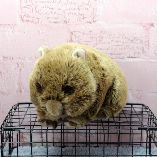 Cute plush animals toys soft real life Phascolomidae dolls toy children present good quality