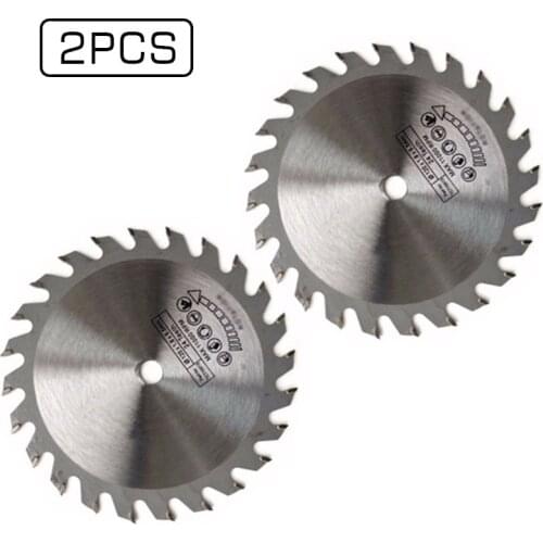 2pcs 120*9.5*1.8mm 24T Circular Saw Disc Set For Wood Cutting Circular Oscillating Tool Accessories Wholesale