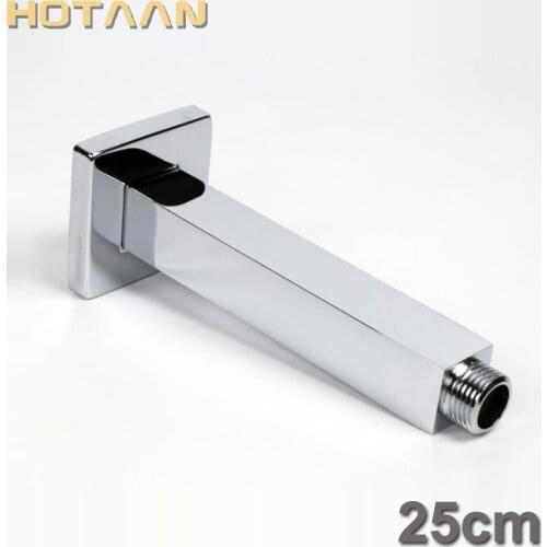 Wall Mounted & Ceiling Mounted Shower Arm BRASS Material Chromed Bathroom Shower Accessories 25cm size Free Shipping