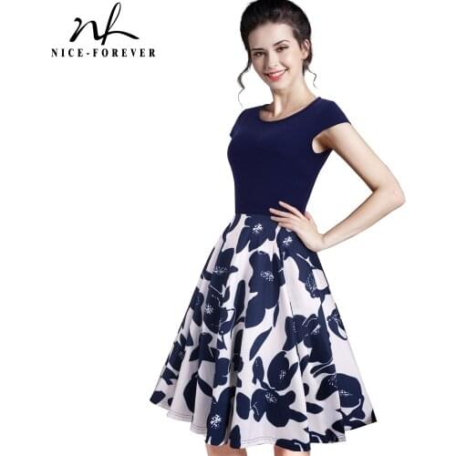 NICE-FOREVER Stylish Summer Dresses