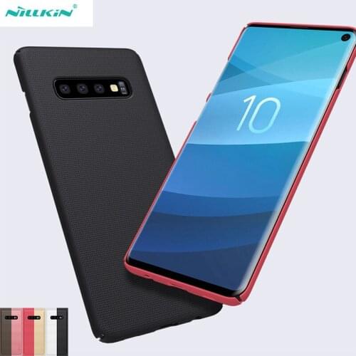 Nillkin Case For Samsung Galaxy S10E S10 Plus S10+ Frosted Shield PC Hard Back Cover sfor Samsung Galaxy S10+ Case