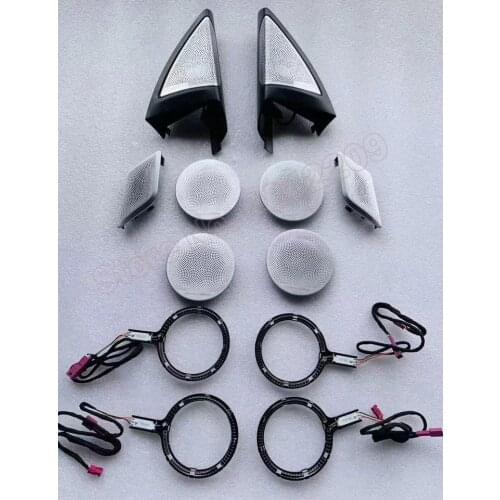 NEW For BMW X3 G01 Midrange Treble Speaker Panel Car Luminous Tweeter Ambient Light Horn Cover Decorative Atmosphere Lamp