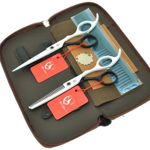 Meisha 6.0" Hairdressers Scissors Japan Steel Hair Cutting Shears Salon Thinning Scissors Barbershop Haircut Equipments A0075A