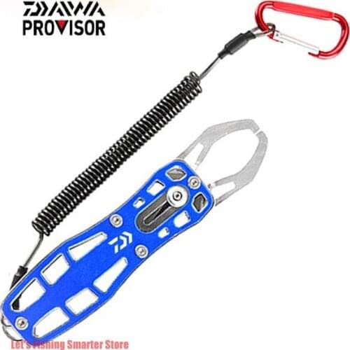 Daiwa Fishing Gripper Portable Non-slip Aluminum Alloy Fishing Tackle Clamp Grabber Lightweight Daiwa Fishing Tools
