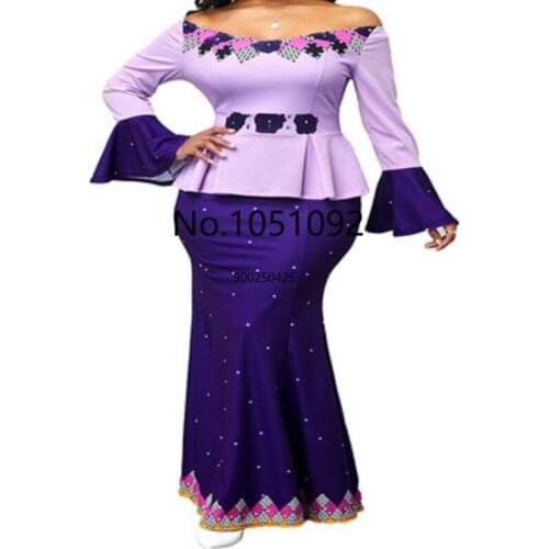 S-5XL Plus Size African Long Dresses For Women 2020 African Clothes Africa Dress Dashiki Ladies Clothing Ankara Africa Dress