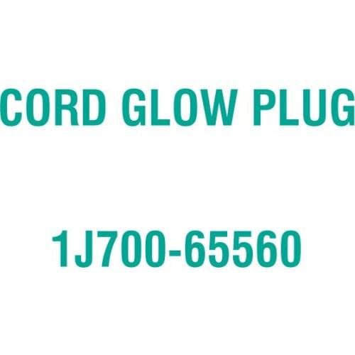 For Kubota 1J700-65560 CORD GLOW PLUG