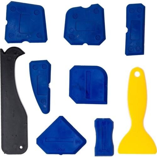 Silicone Sealant Spreader Spatula Scraper For Door Caulk Tool Kit Silicone Sealant Tool Window Caulking Finishing Sealant Grout