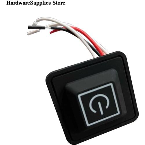 3.7-12V Silicone Button Switch Heated Vest Pants Gloves Electirc Heating Waistband Temperature Controller Rheostat Switch diy