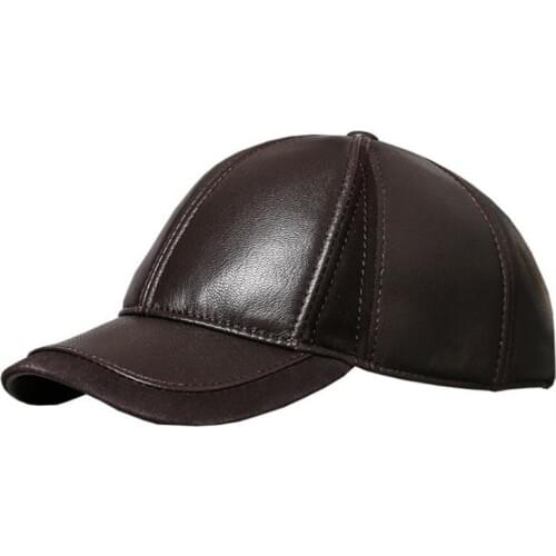 XdanqinX Men's Leather Baseball Caps China