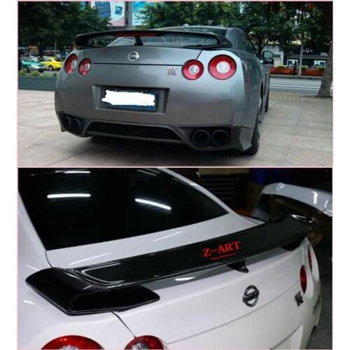 Carbon fiber OEM REAR SPOILER for Nissan GTR R35 carbon fiber REAR WING for 2009-2015 GT-R GTR free shipping by DHL TNT