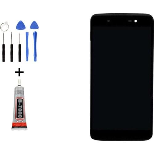 FOR Alcatel 3V Slatted LCD Display Touch Screen Replacement No Dead Pixel AAA + + + Quality