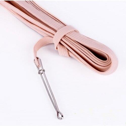 1Pcs Elastic Cord Rope Threader Clip Self-Locking Tweezer Used For Elastics Sewing Accessories DIY tool