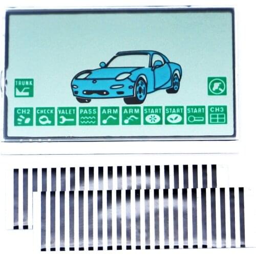 LCD Display For Jaguar EZ-Beta For KGB FX-5 / FX 5 two way car alarm system Anti-Theft Device tomahawk flexible screen display