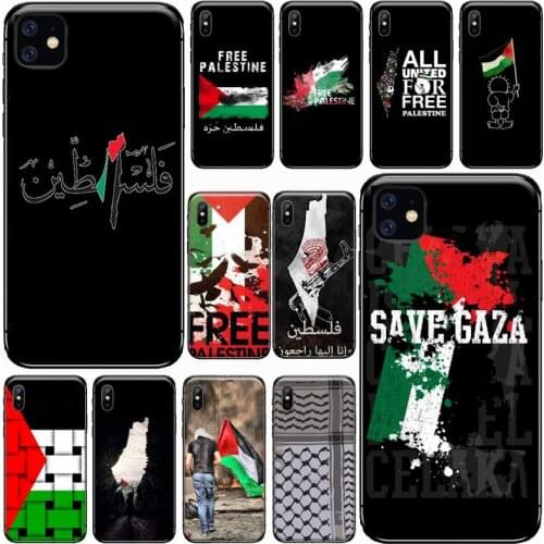 Palestine Flag design pattern Phone Cases for iPhone 11 12 pro XS MAX 8 7 6 6S Plus X 5S SE 2020 XR Luxury brand shell