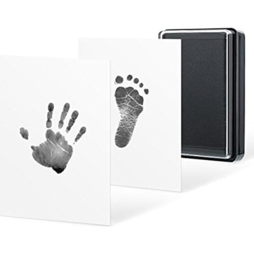 Colors Baby Care Non-Toxic Handprint Kit Imprint Footprint Imprint Baby Souvenirs Newborn Baby Cushion Ink Footprint Infant Toy