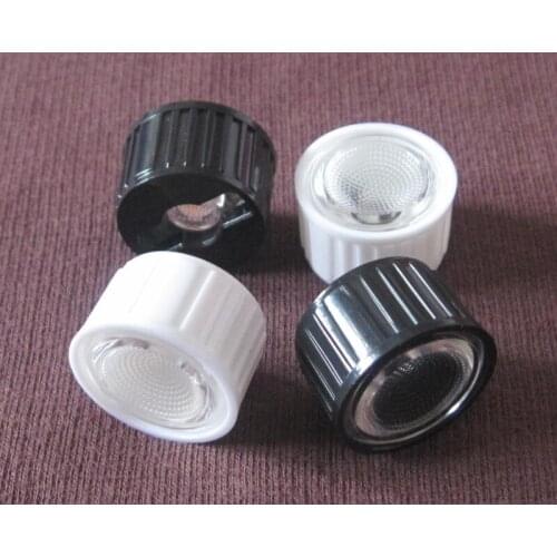 #SFU-2060 High quality LED Lens, Lens Size: 20X11.2mm, With holder diameter: 22.1mm, 60 degree, Concave Bead Surface, PMMA