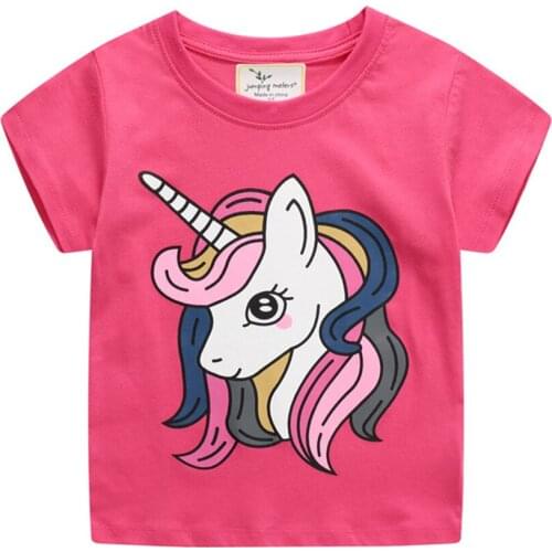 New Arrival Summer Animals Print Baby T shirts Fashion Cotton Boys Girls Tops