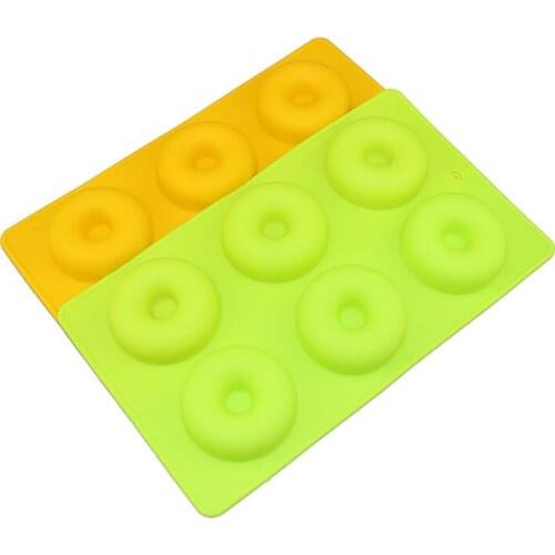 Baking Pastry Tool Silicone Baking Supplies Cake Molds Donuts Mold Cake Decor Round Shape Doughnuts Mould Kitchen Accessories